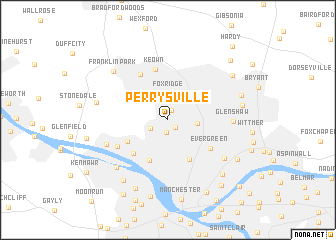 map of Perrysville