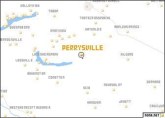 map of Perrysville