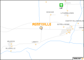 map of Perryville