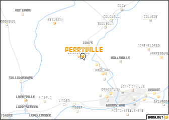 map of Perryville