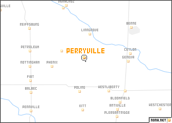 map of Perryville