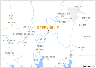 map of Perryville