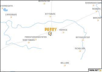 map of Perry