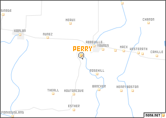 map of Perry