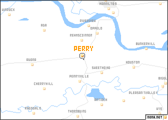 map of Perry