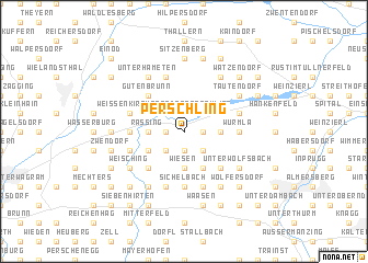 map of Perschling