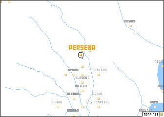 map of Perseba
