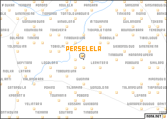 map of Persélela