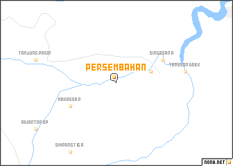 map of Persembahan