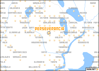 map of Perseverancia