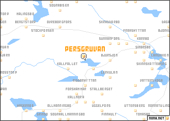 map of Persgruvan
