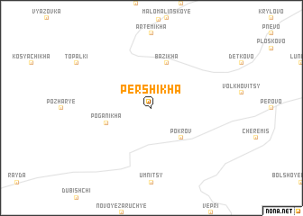 map of Pershikha