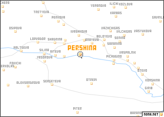 map of Pershina