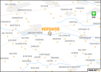 map of Pershino