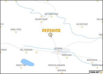 map of Pershino