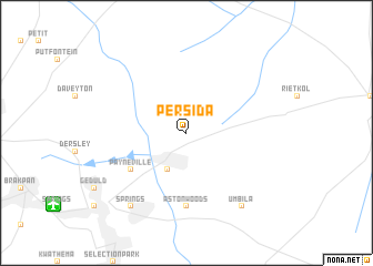 map of Persida