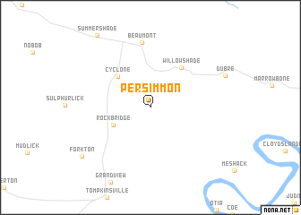 map of Persimmon