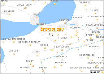 map of Persirlany