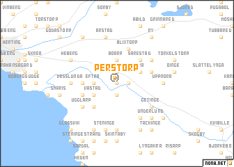 map of Perstorp