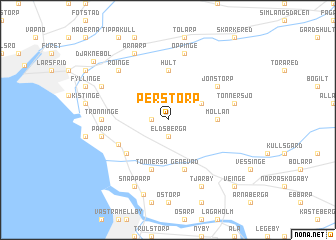 map of Perstorp