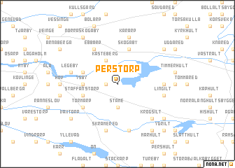 map of Perstorp