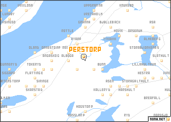 map of Perstorp