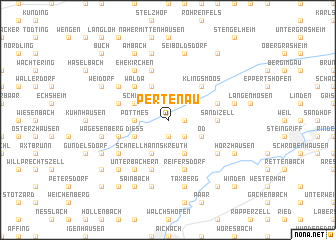 map of Pertenau