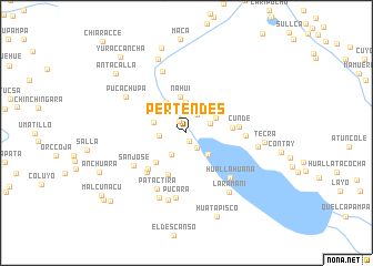 map of Pertendes