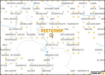 map of Pertenhof