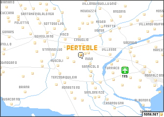 map of Pertéole