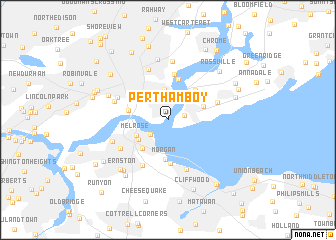 map of Perth Amboy