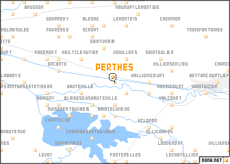 map of Perthes