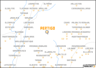 map of Pértigo