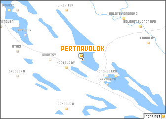 map of Pert-Navolok