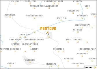 map of Pertovo