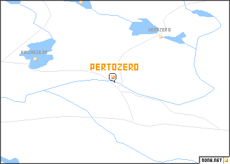 map of Pertozero