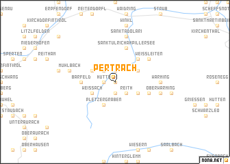map of Pertrach
