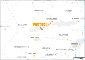 map of Pertsovka