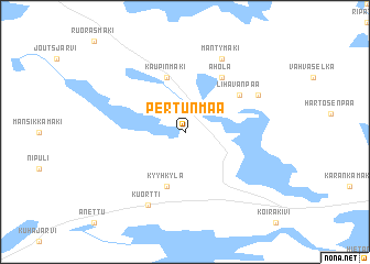map of Pertunmaa