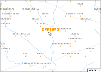map of Pertusa