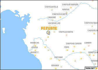 map of Peruane