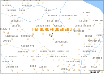 map of Perucho Faqueredo