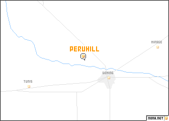 map of Peruhill