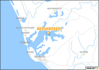 map of Perumanseri