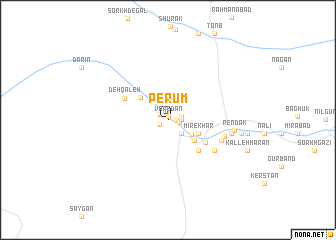 map of Perūm