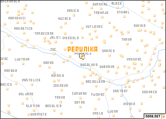 map of Perunika