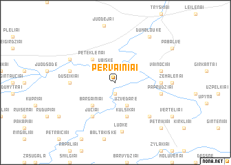 map of Pervainiai