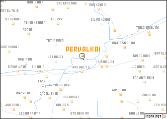 map of Pervalkai