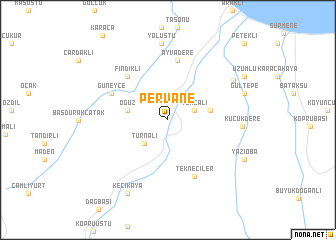 map of Pervane