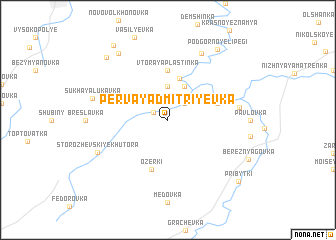 map of Pervaya Dmitriyevka